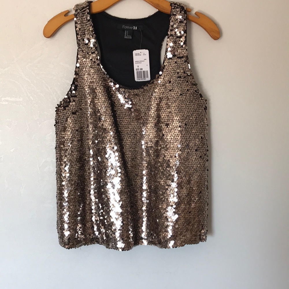 Forever 21 Sequin Top